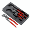 NEW KNIPEX 3 PIECE COBRA WATER PUMP PLIERS SET 002009V02 - Image 2