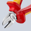 NEW KNIPEX 7006140 140mm INSULATED 1000V DIAGONAL PLIERS - Image 6