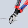 NEW KNIPEX 7402200 200mm DIAGONAL SIDE CUTTERS - Image 3