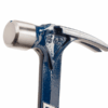 NEW ESTWING E6-15S ULTRA FORGED 15oz CARPENTERS STRAIGHT RIP CLAW SMOOTH FACE HAMMER WITH SHOCK REDUCTION GRIP - Image 2