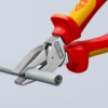 NEW KNIPEX 0206225 225MM INSULATED VDE 1000V LINESMANS PLIERS - Image 3