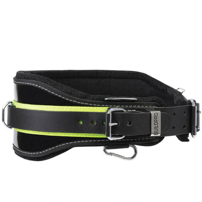 thumbnail image 2 of BuildPro Leather Tool Belt Apron – Black, Model LWTMABK 2 of 6