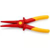 NEW KNIPEX 986202 LONG NOSE PLASTIC PLIERS 220MM - Image 2