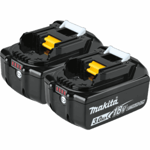 NEW GENUINE MAKITA BATTERY BL1830B 18 VOLT 3.0AH LITHIUM ION X2