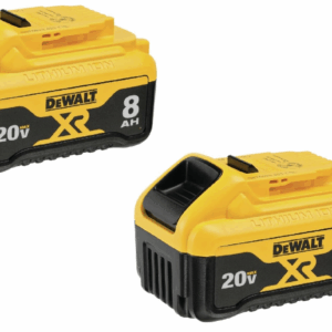 BRAND NEW GENUINE DEWALT XR 18V/ 20V 8.0AH LI-ION BATTERY DCB208 X 2
