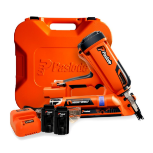 BRAND NEW PASLODE FRAMEMASTER NIGHTWOLF FRAMING NAILER KIT NW580 2 BATTERIES