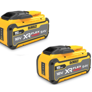 NEW DEWALT GENUINE FLEXVOLT BATTERIES 54V 15AH DCB549-XE X 2