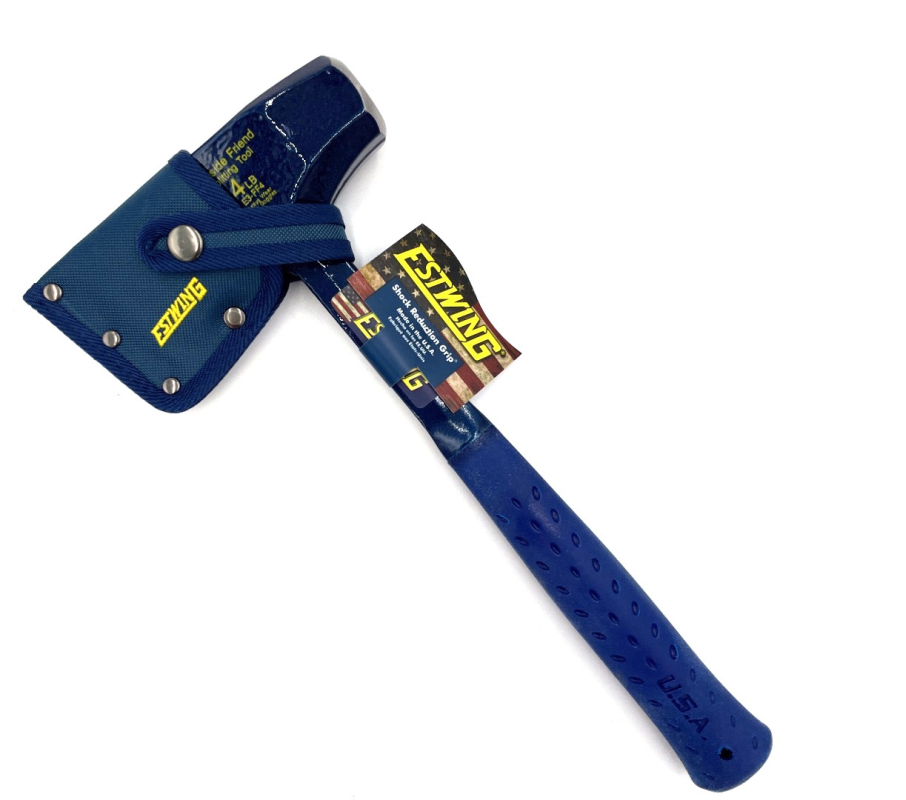 Estwing E3-FF4 Fireside Friend® Splitting Tool with Shock Reduction Grip