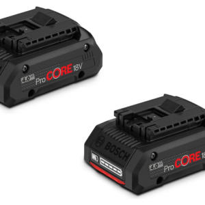 NEW GENUINE BOSCH PROCORE BATTERY 18V 4.0AH LI-ION 1600A016GB X 2