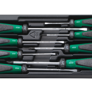 NEW STAHLWILLE 3K Drall Screwdriver Set - 8 Piece 96489210